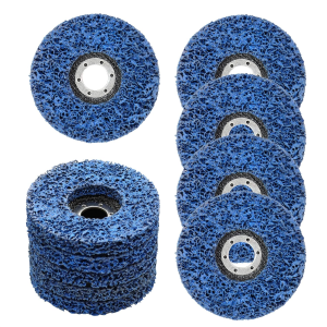 Si Fang | SI FANG Coral Disc Poly Strip Diamond Grinding Wheel Flap Disc for Angle Grinder Rust Removal Cleaning 100/115/125mm Options