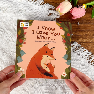 BEAR TALE Board Book Emotional Enlightenment Storybook Parent-child Reading Heart-warming Books for 0-6 Years Old
