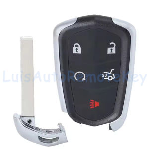 New 3 / 4 / 5 / 6 Buttons Case Smart Remote Car Key Fob Shell Cover for Cadillac Escalade ESV SRX XTS ATS XT4 XT5 CT6 CTS