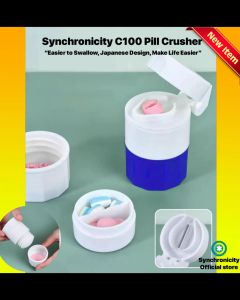 Medici Set Pill Crusher Synchronicity C100: Japanese Technology for Safe & Convenient Medicine Management