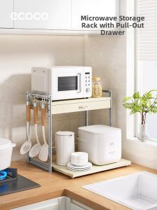 ecoco | Extendable Multifunctional Kitchen Storage Shelf