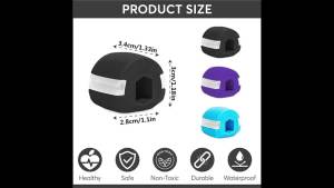 2 Pieces Silica Gel Face Fitness Ball Jaw Exerciser Facial Toner Reduce Double Chin Relax Ball Gym Training Jawline Simulator
