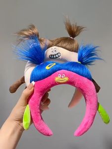 คาดผม คาดผมหัวตุ๊กตา บุคลิกภาพสร้างสรรค์ล้างหน้าเข็มขัดผมสำหรับผู้หญิงประคบเข็มขัดผมสนุก ACFUNY