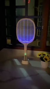 ไม้ตียุง 2in1 ไม้ช๊อตยูง มัลติฟังก์ชั่น LED ม้ตียุง ไม้ตียุง ชาร์จไฟUSB ชาร์จไฟบ้าน ช๊อตยู