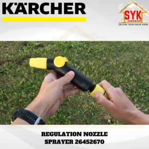 SYK Free Shipping Karcher 26452670 Regulation Nozzle Sprayer Gardening Tools Hose Connector Nozzle Paip Getah