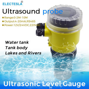 Ultrasonic Level Gauge Measuring 0-10M Water Tank River Lake Water Level Sensor Ultrasonic Water Level Transmitter
