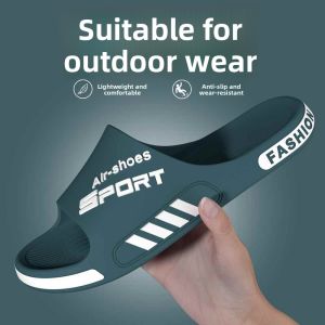 MONLEYTA | German Mens Slippers Large Size Anti-Slip No Odor Indoor Outdoor Wearable Sandals High End EVA Shoe Upper PVC Sole