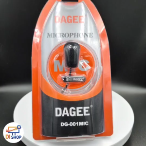 ไมค์หนีบปกเสื้อ DAGEE DG-001 Mini Clip-on Microphone (Black)