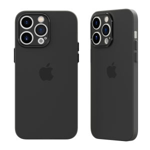 Ultra-Thin Frosted Soft Shell iPhone Protective Case Anti-Fingerprint Sweat-Proof Womens Style Compatible with Apple 17ProMax