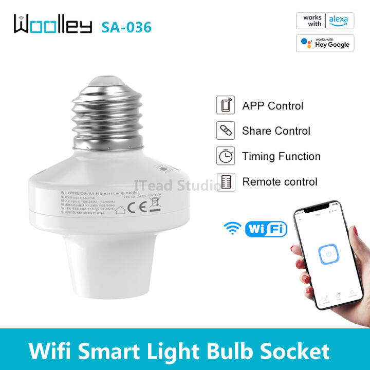 Bluetooth store light socket