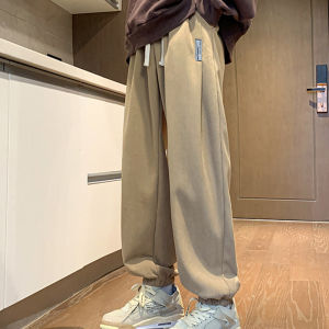 Loose Fit Teen Boys Casual Sports Sweatpants Spring Autumn New Arrival Big Size Cuffed Pants Fashionable Youth Trendy Trousers