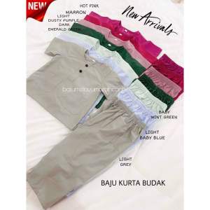 BAJU KURTA BUDAK SEKALI SELUAR