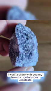 Lepidolite Raw Natural Crystal Stone | Remove Negativity | Reduce Stress | Calming