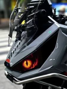 For ZONTES 368G 368 G 2024 Motorcycle Headlight Transparent Decor Film Stickers Moto Scooter Protection Vinyl Accessories Decals
