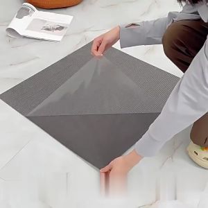 【40 Years of Use】3MM Vinyl Tiles PVC Floor Stickers 60x60cm Self-Adhesive Waterproof Flooring Home Decor Rough Cement Anti-Fouling Vinyl Flooring Room Marble Sticker