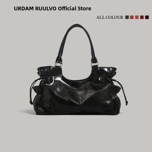 URCDN RDALVO | Red Leather Bridal and Commuter Bag