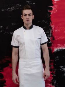 M-2XL Chef Uniform for Men Chef Uniform for Women Chef Jacket for Men Chef Coat Restaurant Work Clothes Hotel Work Clothes Waiter Work Clothes Bakery Work Clothes