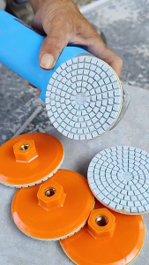 One-Piece Polishing Grinder Dry Cast Piece Of Ceramic Tile Rock Plate Marble Stone Mill Side Pads