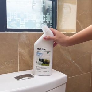 Nước tẩy bồn cầu Topgia đa năng không cần chà kháng khuẩn 99.9% khử mùi an toàn giữ bồn sạch lâu