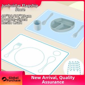 JUNHUIDA | Eating Practice Training Silicone Heat Resistant Place Mat
