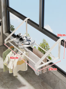 Multi-Purpose Easy Installation Balcony Drying Rack