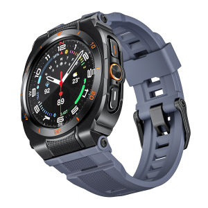 Luxury Metal Case+Strap for Samsung Galaxy Watch Ultra 2025 47mm Silicone Sport Bracelet Correa Mod Kit for Galaxy Watch 7Ultra2