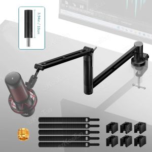 Micro Có Thể Điều Chỉnh Boom Arm Với Bộ Nâng Mở Rộng Và Quản Lý Cáp Chân Đế Mic Cấu Hình Thấp Cho Chơi Game AM8 K688 A8