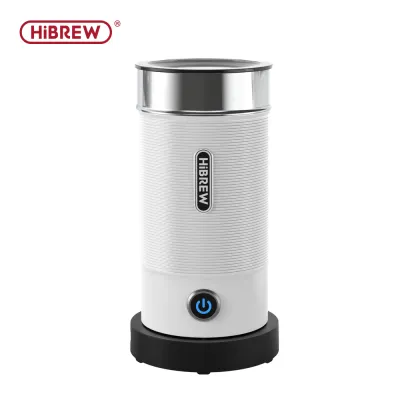 HiBREW Electric Automatic Milk Frother & Steamer | Hot/Cold Foam Milk Heating For Latte Cappuccino & Hot Chocolate M1A