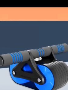 Fitness AB Roller with Automatic Rebound and Anti-Slip Features for Arm, Waist, and Leg Exercise