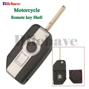 Jingyuqin Motorcycle Remote key Shell Case 2 ButtonsFor BMW R1200GS R1250GS R1200RT K1600 K1600B GT GTL F750GS F850GS