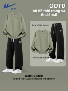 Warrior | Bộ Đồ Thể Thao Phong Cách Mỹ cho Nam Trẻ Mùa Xuân và Thu