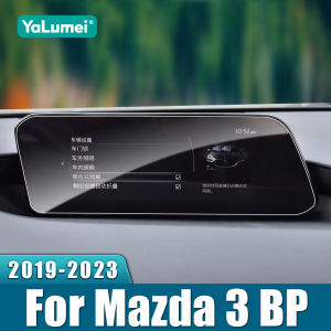 For Mazda 3 BP 2019 2020 2021 2022 2023 LHD Car Navigation Screen Tempered Glass Film Dashboard TPU Stickers