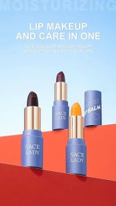 [ sale ] [ khuyến mãi ] [ freeship ] Son dưỡng môi Sace Lady tinted lip balm son đổi màu theo nhiệt đô 4G