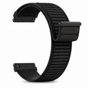 CRESTED | 20mm 22mm Strap for Samsung Galaxy Watch 7/FE/6/5/4 40mm 44mm Nylon Loop Sport Bracelet Correa For HUAWEI/Garmin/Amzifit Bands