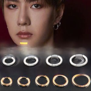 Titanium Steel Earrings for Men and Women with Stars Sun Moon Cloud Universe Patterns Freshly Baked Japanese and South Korean Style