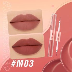 PINKFLASH 2 IN 1 Dual-ended Liquid Lipstik ombrelips Matte Velvet High Pigment Tahan lama