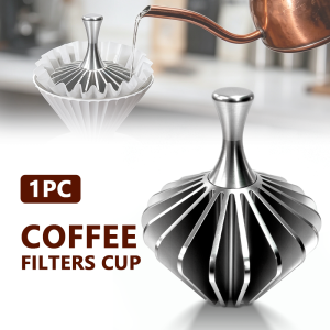 High Quality Coffee Filter Tool Pour Over Assistant Home Coffee Accessory Filter Paper Holder for Coffee Grounds Filtration