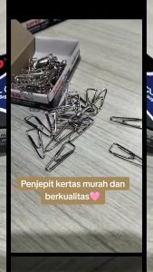 Joyko Trigonal Clip No.3 / Paper Clip / Penjepit Kertas Murah