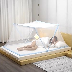 Foldable Mosquito Net Family Size 1.8 King/1.5 Queen Bed Kulambo Mosquito Net Extremely Dense Anti-mosquito Bites Mosquito Net for Baby Easy to Install and Portable