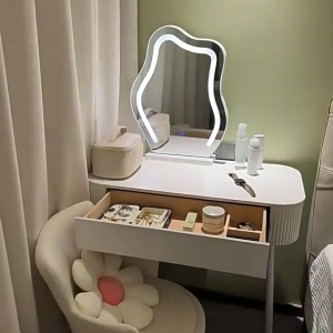 TURTLE Mirror table and chair set dressing table vanity table Dressing table storage cabinet