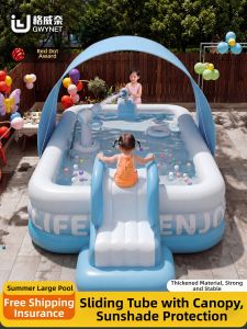 GWYNET | Outdoor Large Family Inflatable Swimming Pool