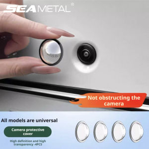 SEAMETAL 2/4Pcs Car Camera Lens Protector Cover Waterproof Dustproof Car Camera Guards Anti Scratch Transparent Protection Cover