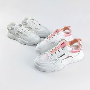Sepatu Sneakers Wanita Kasual Mesh Breathable Olahraga Simple Korea Fashion Style Import COD SPT-17