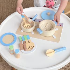 LIWAN | Mini Wooden Simulation Kitchen Set Toy
