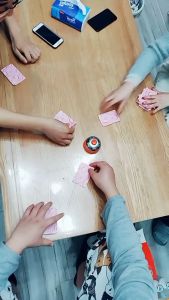 Halli Galli Game Board Game 2-6 Player Cards Game With Metal Bell Permainan Kartu Papan Untuk Keluarga/ Anak