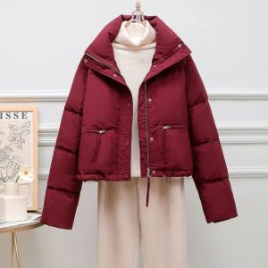 Shalldoer | Winter Short Thickened Warm Cotton Coat For Petite