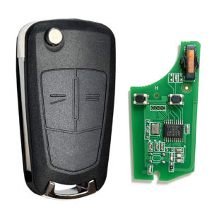 SUPERKEY 2 Buttons Remote Flip Car Key PCF7941A 433MHz 46 Chip For Opel Vauxhall Corsa D G4 Astra H AH Zafira B Holden 736-743-A