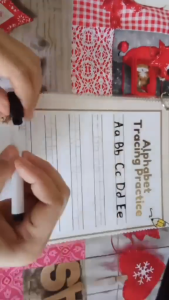 Trace & Learn: Laminated Tracing Pad for Preschoolers