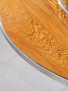  YYBAIO | Foldable Round Table Stainless Steel Frame