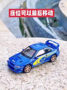 1:32 Scale Impreza MITSUBISHI EVO 911GT3 Car Model Toy Metal Body Doors Opened Pull Back Vehicles Models Best Birthday Gifts